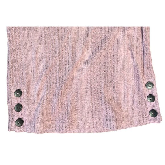 A.U.W Women's dusty pink pullover cap sleeve top size L - Picture 3 of 8